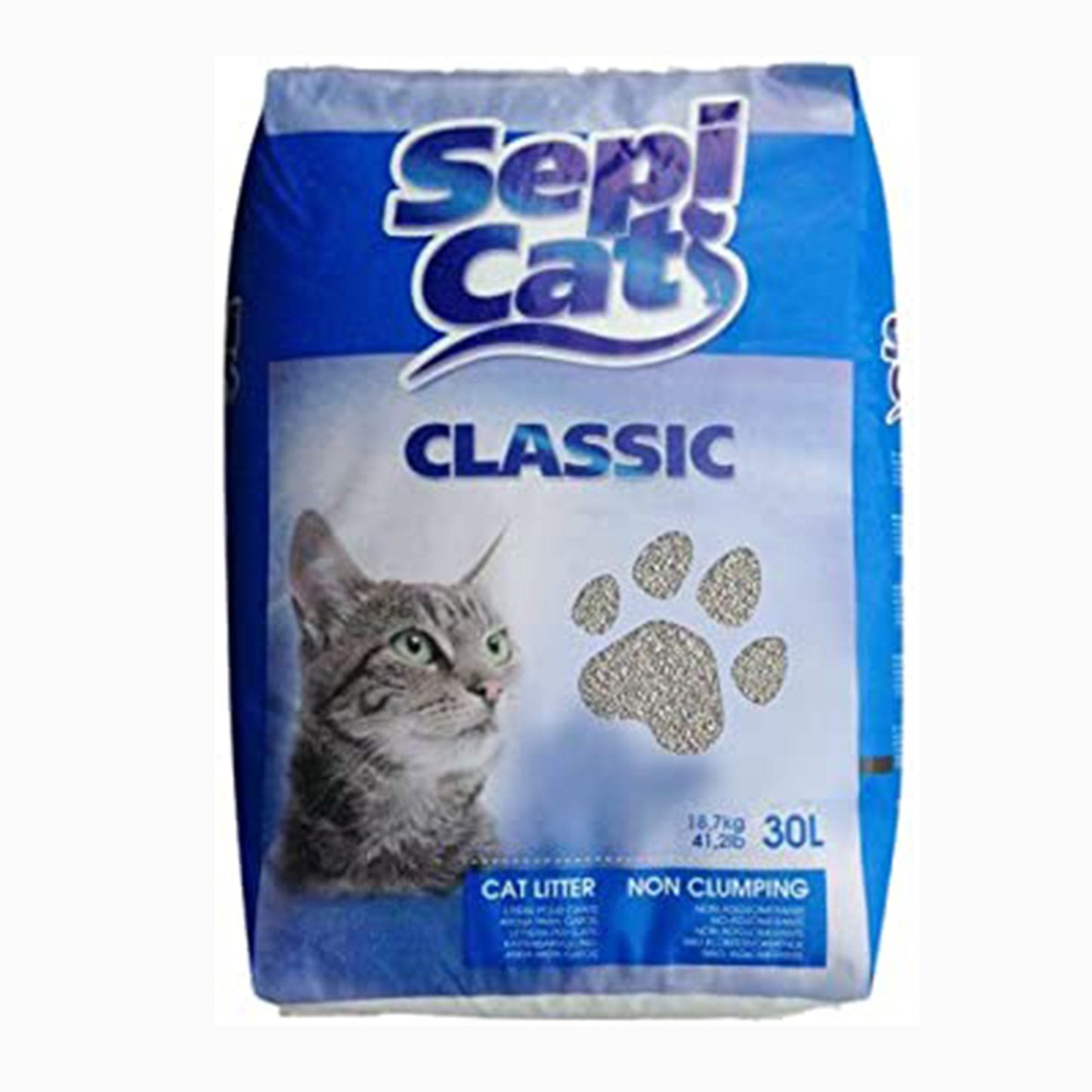 Sepicat | Classic Blue | Non-Clumping Clay Cat Litter