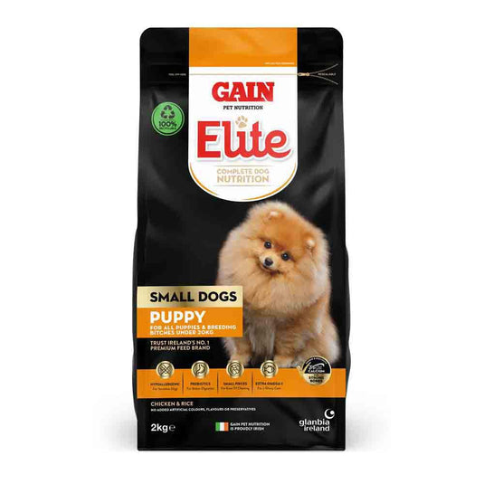 Gain Elite Small Dog Puppy Chicken & Turkey Gluten Free Dry Dog Food