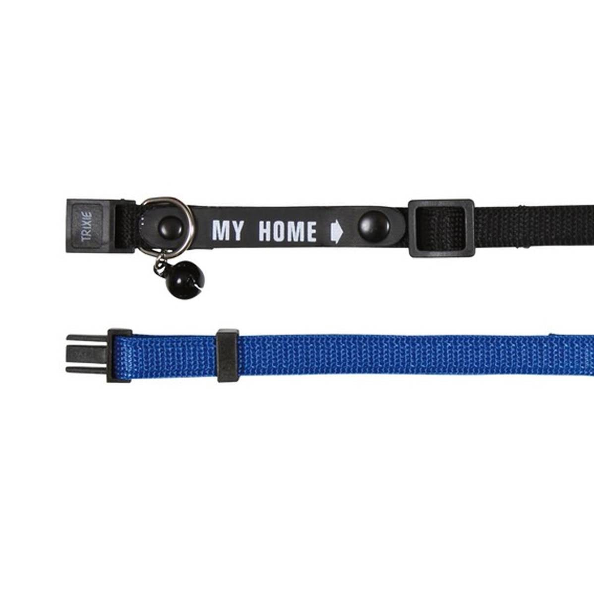 Trixie Cat Collar With Address Tag Reflective Nylon