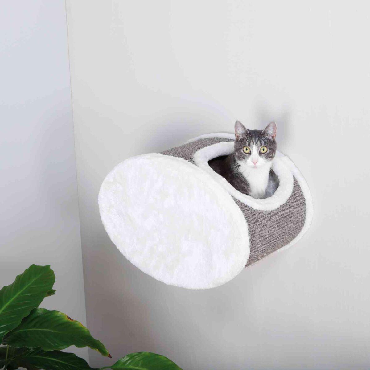 Cuddly Cave For Wall Mounting 42 × 29 × 28 White/grey
