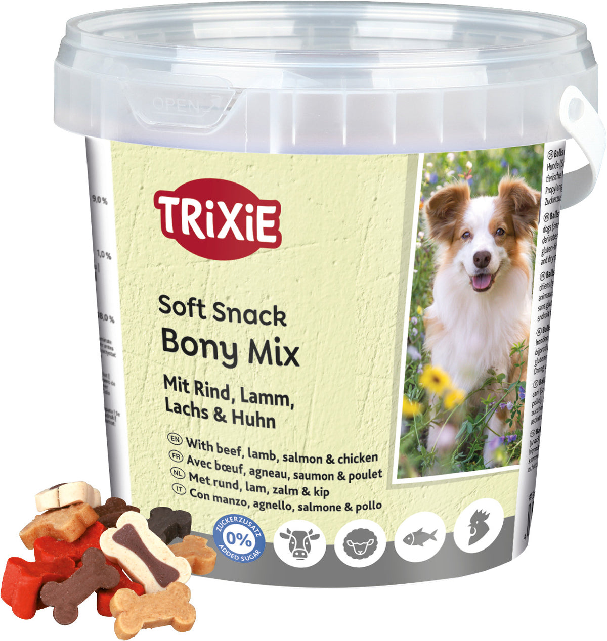 Trixie | Soft Bony Mix Dog Treats | 500g