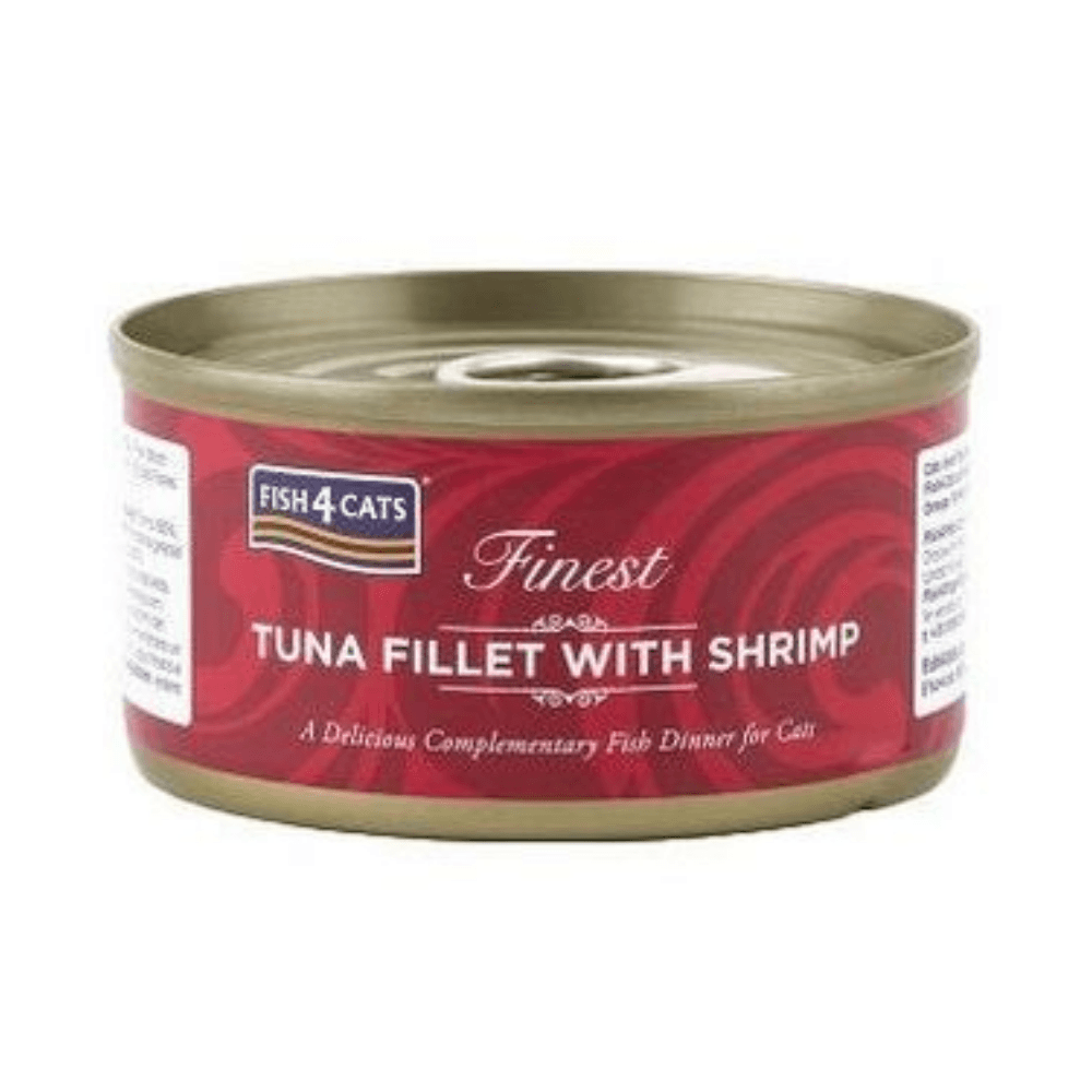 Fish4Cats Tuna Fillet With Shrimp 70g