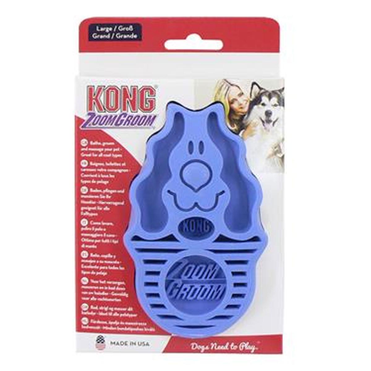 KONG Zoom Groom For Dogs Firm