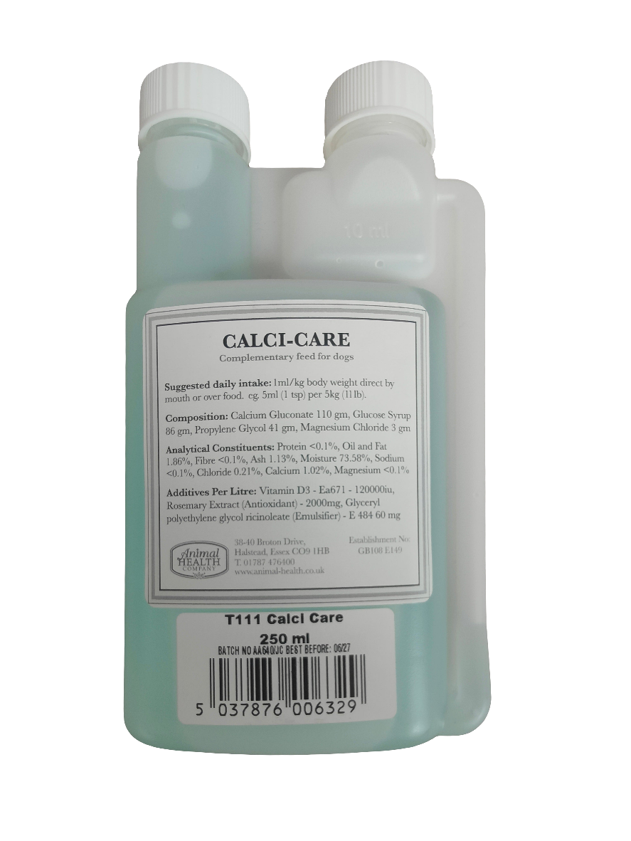 Calci-Care | Liquid Calcium Supplement for Dogs & Cats by Animal Health Company