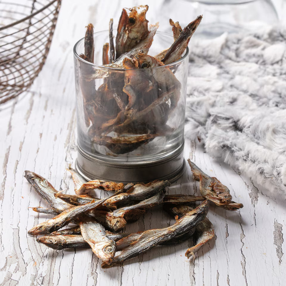 Whole Sprats | Air-Dried Fish Healthy Dog Treats by Hollings