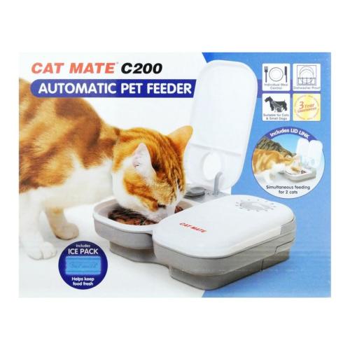 Cat Mate | C20 Automatic 2 Meal Feeder | With Ice Pack