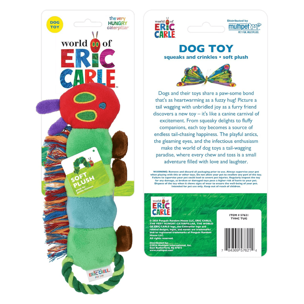 Eric Carle ™ Very Hungry Caterpillar Rope Tug 22cm