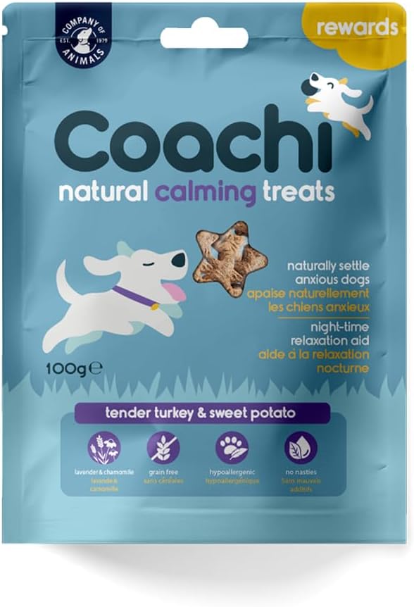 Coachi | Natural Training & Calming Dog Treats for Puppies & Adults