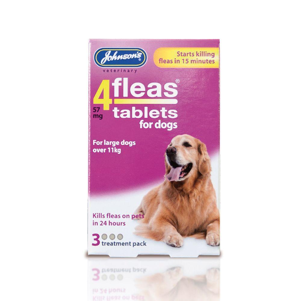 Johnson's 4Fleas Dog Tablets | Dog Flea Control