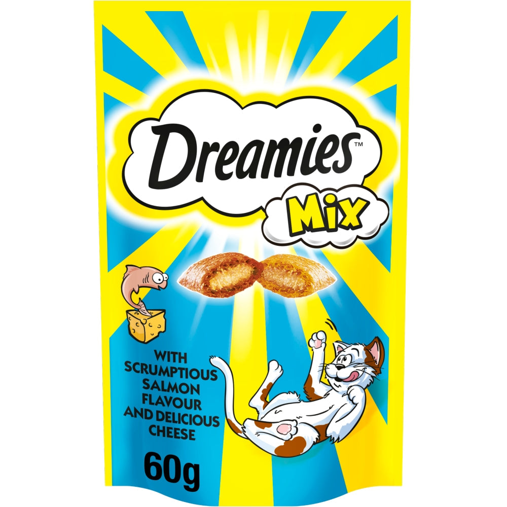 Dreamies | Cat Treats | Salmon & Cheese - 60g