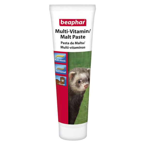 Beaphar | Small Pet Healthcare | Ferret Supplement | Vitamin & Malt Paste - 100g