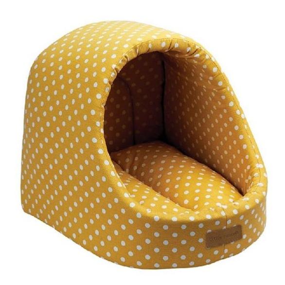 Happy Pet Little Rascals Pet Den Mustard Spot 50x47x43cm