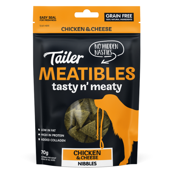 Image of Tailer Meatibles Chicken & Cheese dog treats