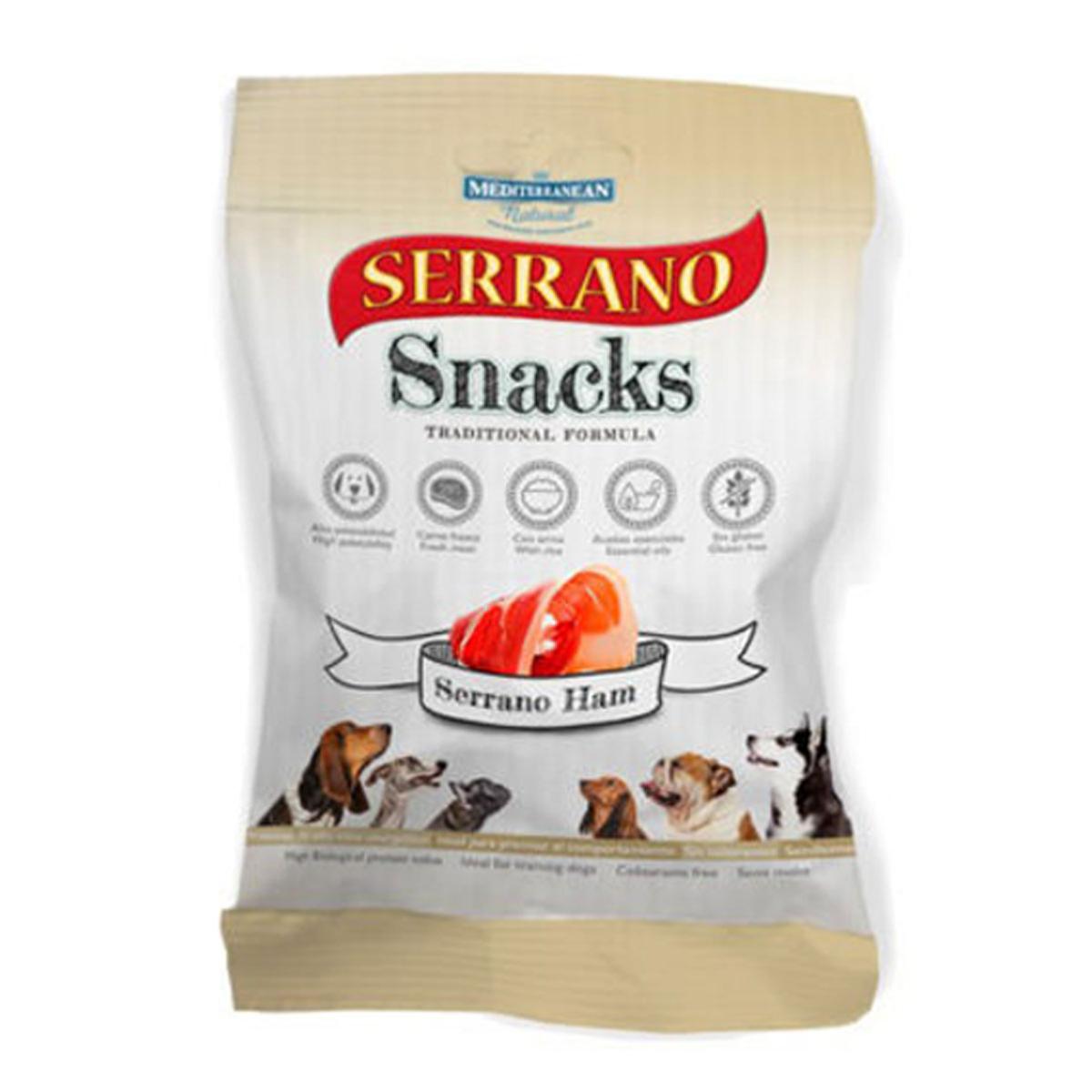 Serrano Snacks | Dog Training Treats | Natural Bitesize Bones - 100g