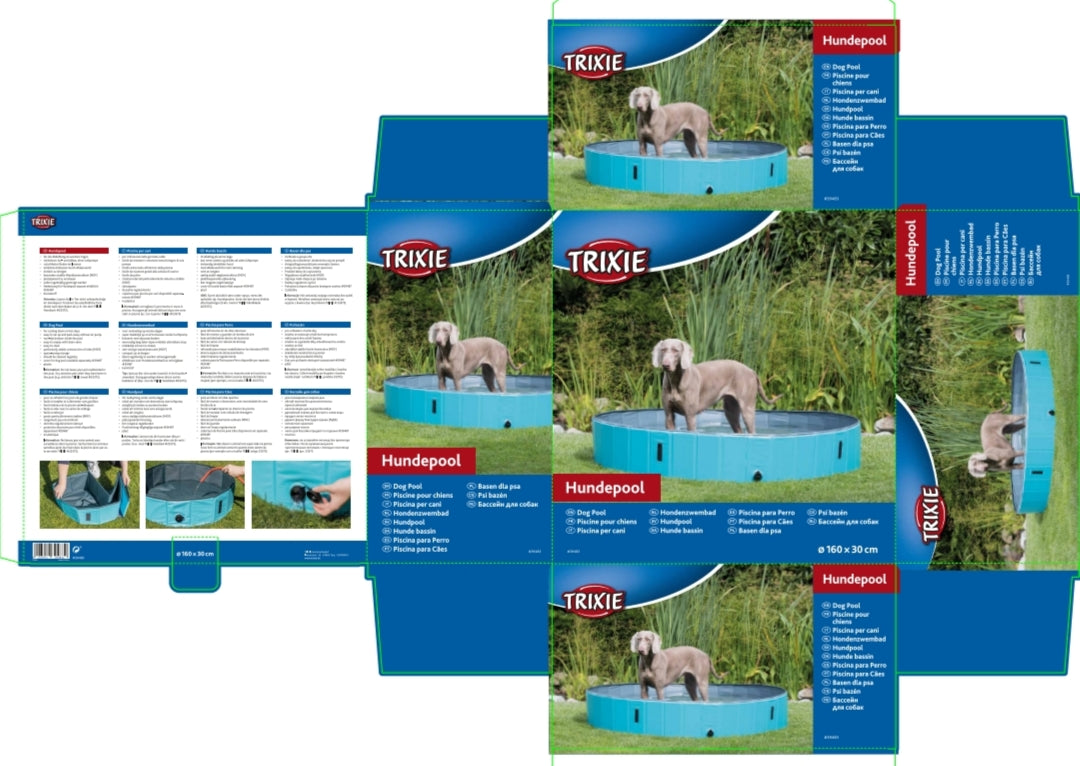 Trixie | Dog Swimming & Padding Pool | Heatwave & Summer Pet Care