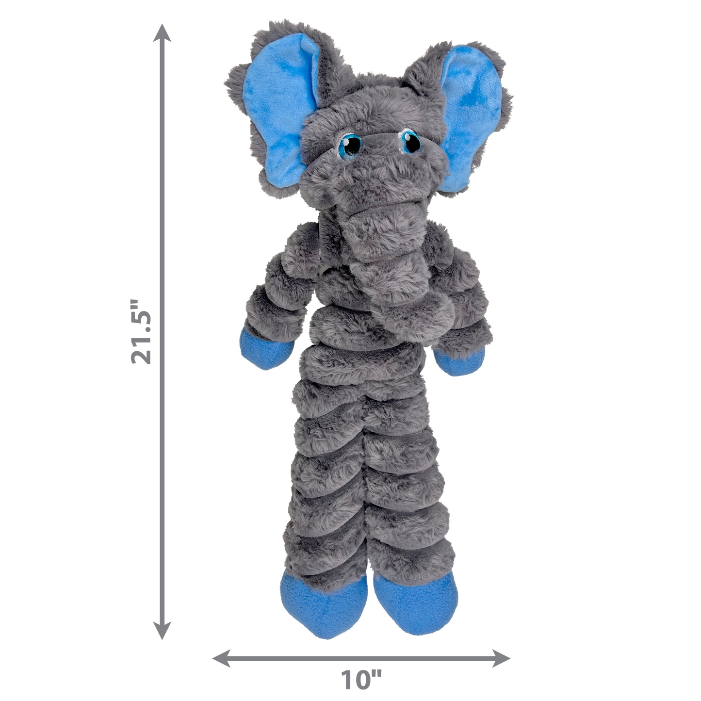 KONG Shakers Crumples Elephant | XL Soft Dog Toy