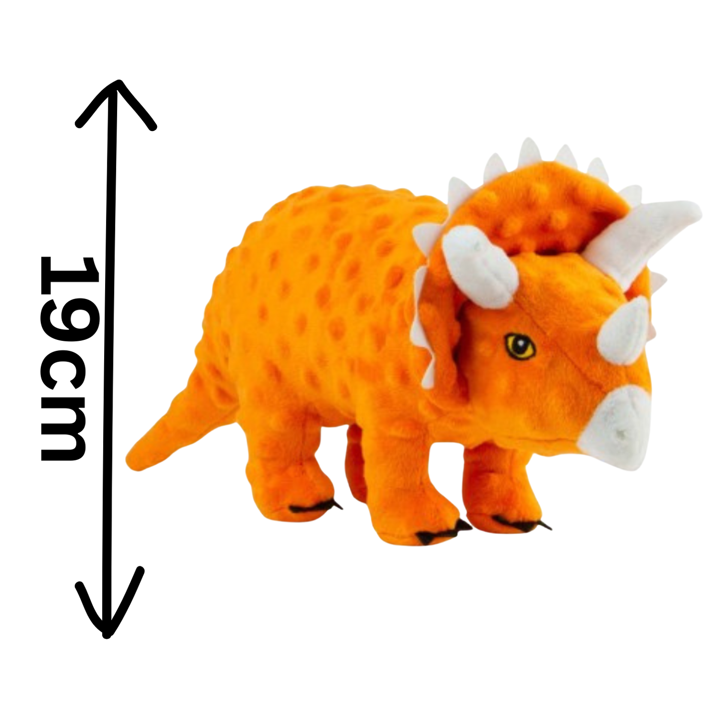 Roarsome Dinos | Plush Squeaky Dog Toy (41cm)
