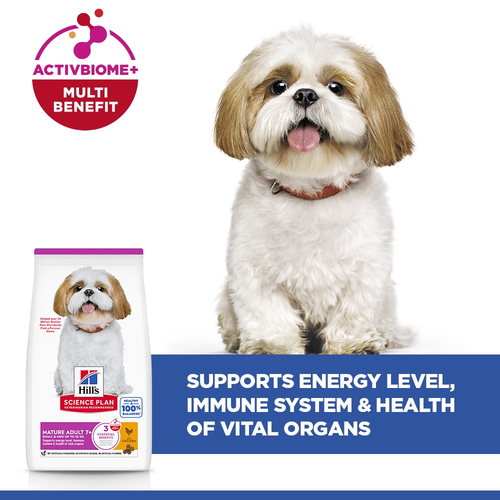 Hill's Science Plan Mini Mature Chicken Small Breed Dry Food for Senior Dogs