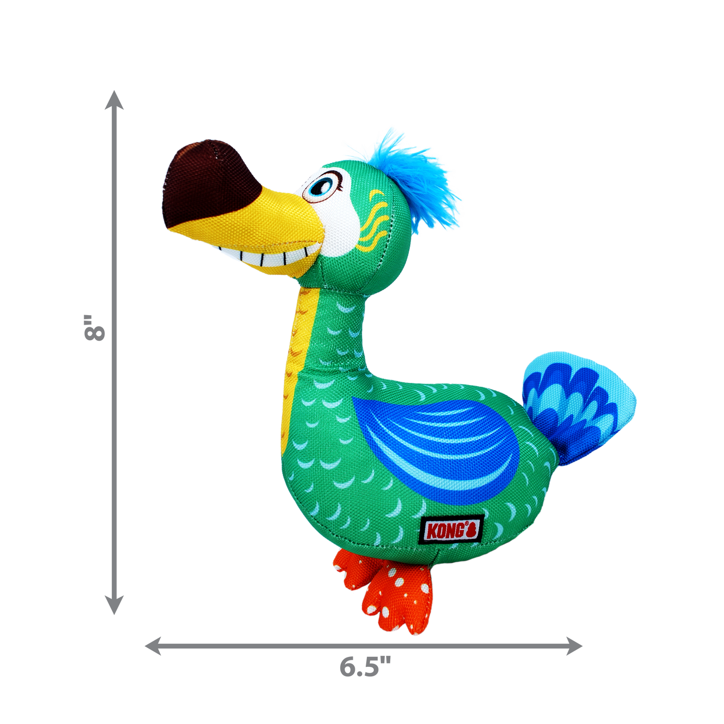 KONG Ballistic Vibez Birds | Dog Tough Plush Toy