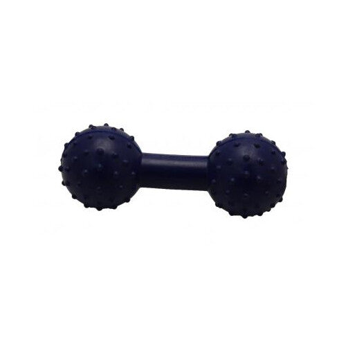 Happy Pet | Studded Dumbell | Tough Rubber Dog Toy