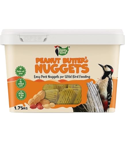 Bark Butter | Wild Bird Food | Original Peanut Butter Nuggets - 1.75kg