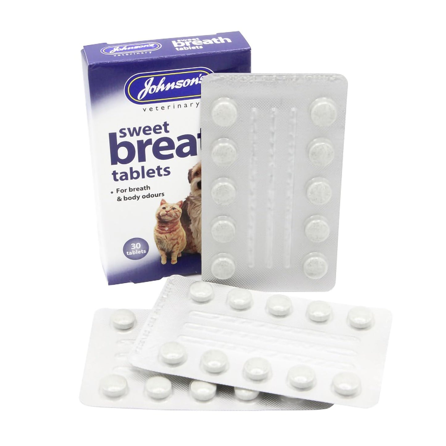 Johnson's Veterinary | Dog & Cat Dental Care | Sweet Breath Tablets