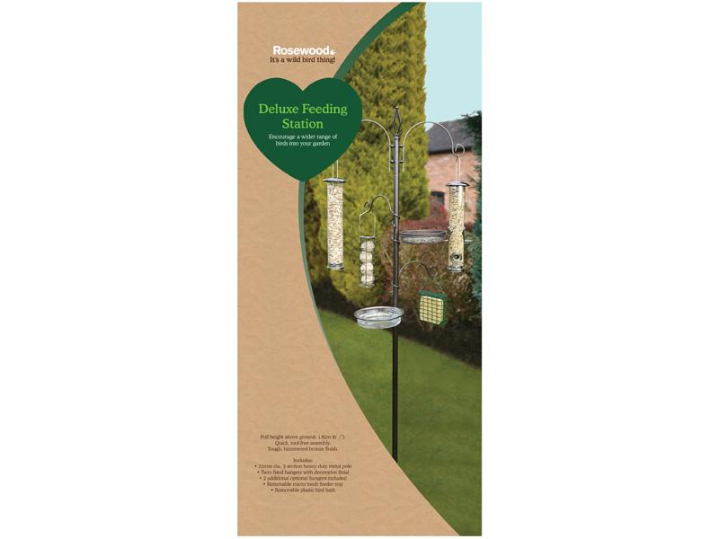 Rosewood | Wild Bird Care | Deluxe Feeding Station