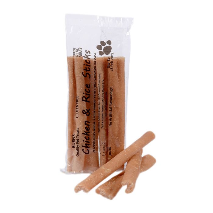 Anco Burns Chicken & Rice Dog Chewing Sticks 🐔 Pack of 4