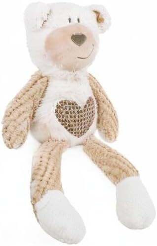 Chubleez Benjamin Bear Dog Toy – Soft Plush Squeaky Comfort Toy for Cuddles & Play (42cm)