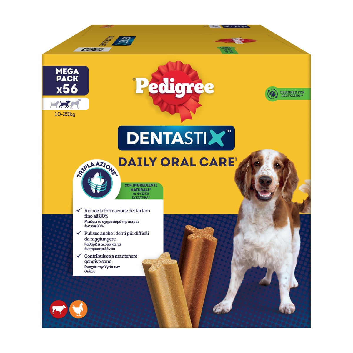 Pedigree Dentastix Daily Oral Care 🦴 Dental Treat for Medium Dogs (10kg to 25kg)