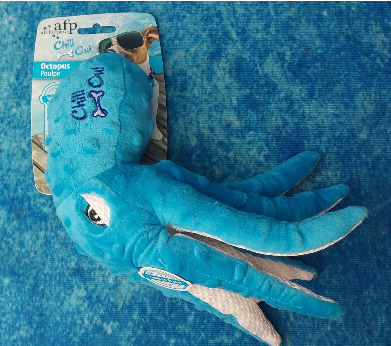 Chill Out | Cooling Octopus Dog Toy | Keep Cool in Heatwaves & Hot Summer Weather