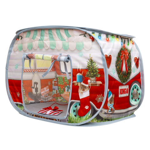 KONG Holiday Play Spaces Camper 🎄 Christmas Cat Toy