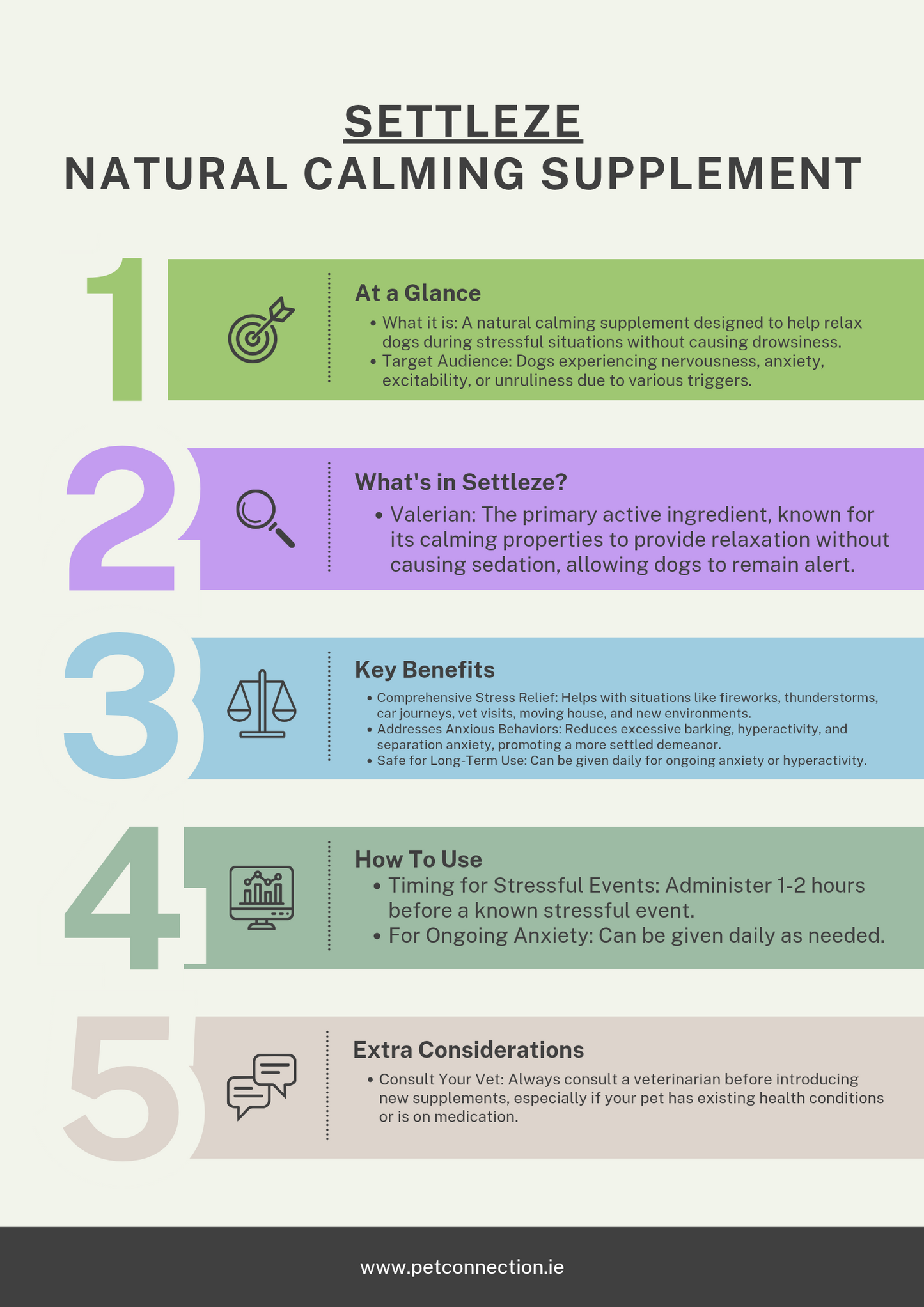 Settleze | Natural Calming Supplement for Dogs by Animal Health Company