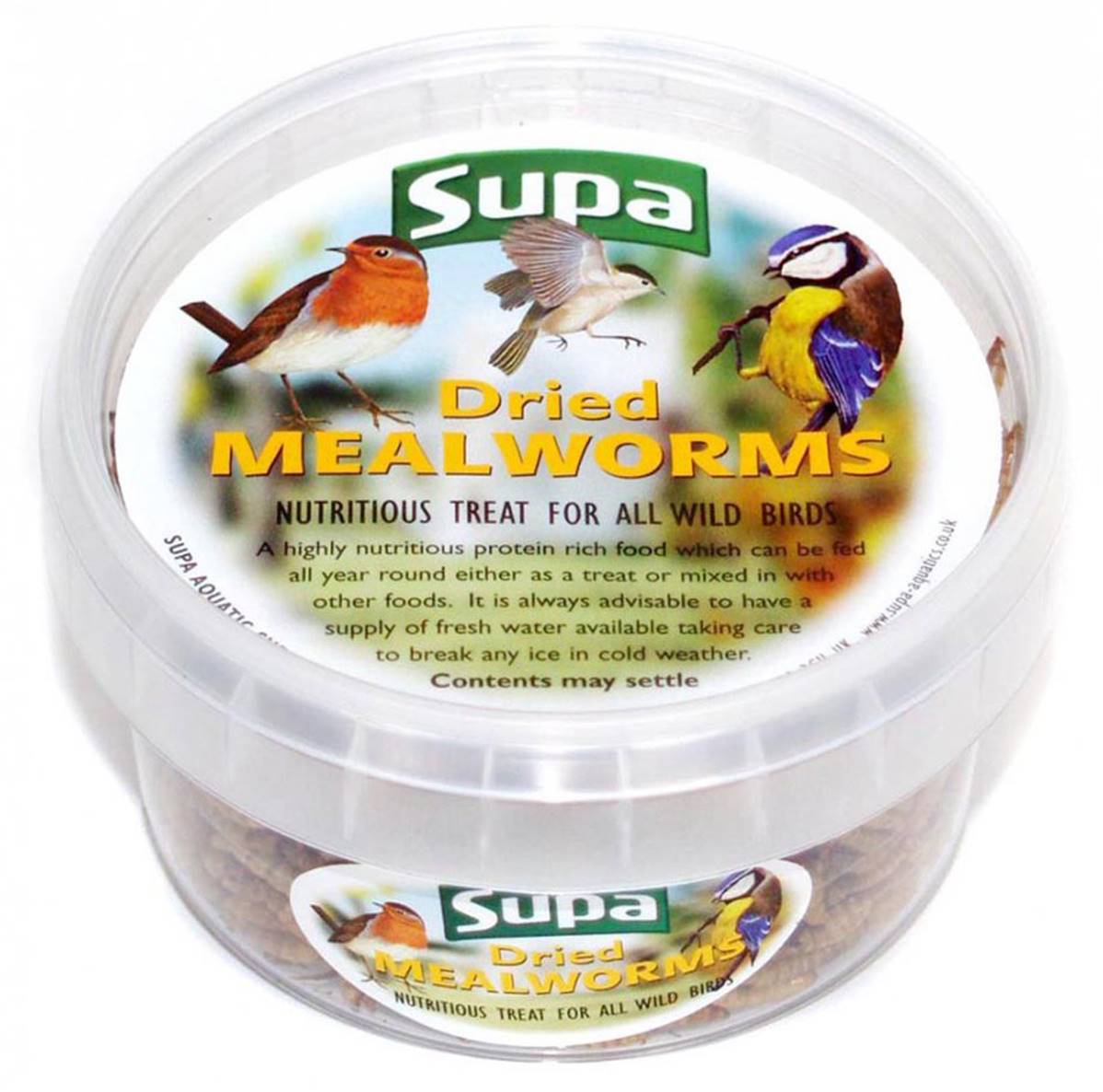 Supa | Wild Bird Feeding | Dried Mealworms