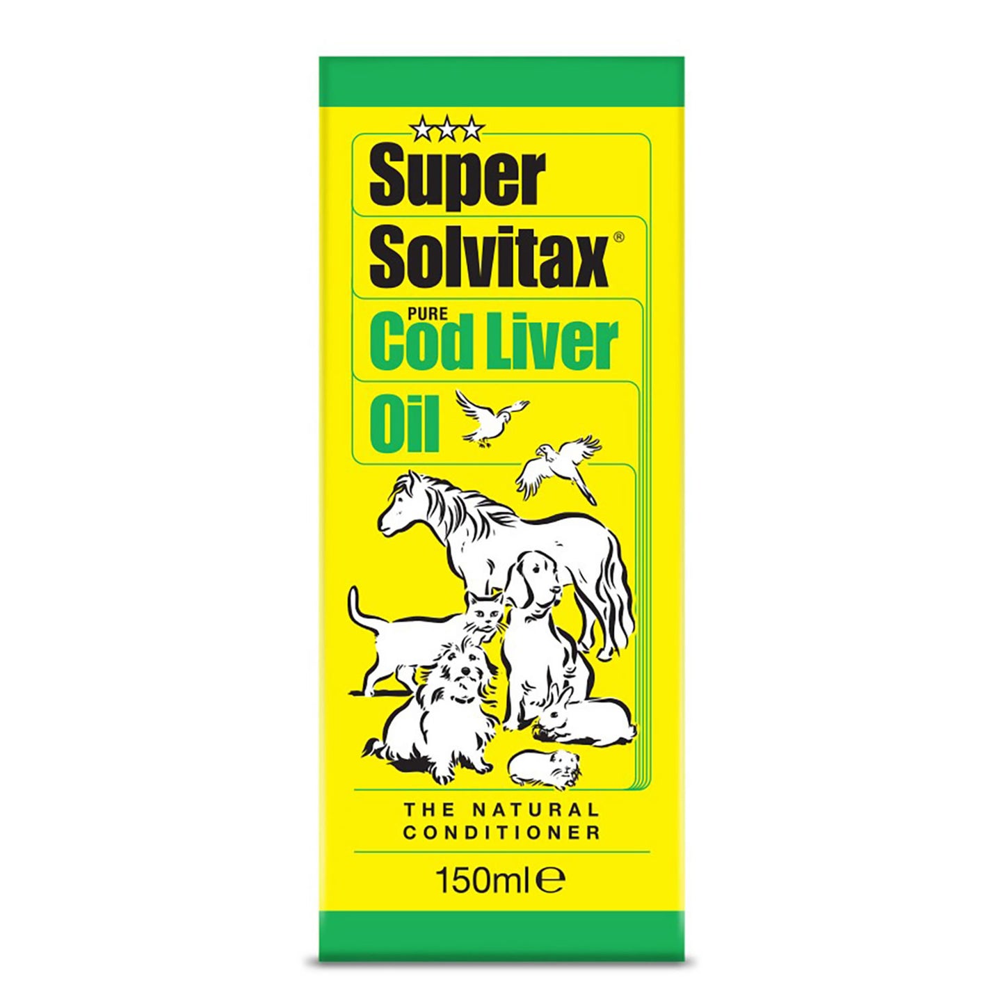 Super Solvitax | Dog & Cat Conditioning Supplement | Cod Liver Oil - 150ml