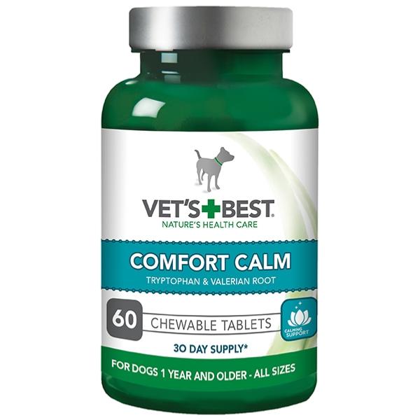 Vet's Best | Dog Calming Tablets | Chewable Comfort Calm