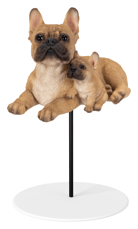Vivid Arts | French Bulldog with Pup Plant Pal