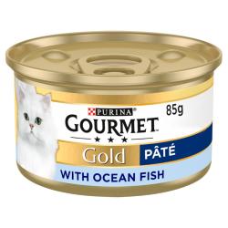 Gourmet Gold | Wet Cat Food | Casserole of Ocean Fish in White Sauce - 85g
