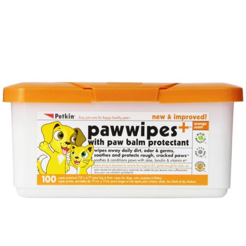 Petkin Paw Wipes 100 Pack