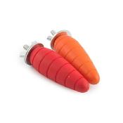 Ancol | Small Pet Chew Toy | Wooden Carrot Gnaws