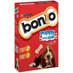 Bonio Puppy Biscuits With Milk (350g)
