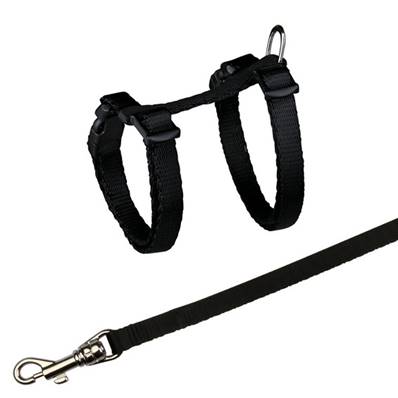 Trixie Kitten Harness With Lead Nylon, 19-31cm/8mm, 1.20m
