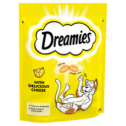 Dreamies Cat Treats Mega Pack - Cheese 200g
