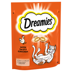 Dreamies Cat Treats Mega Pack - Chicken 200g