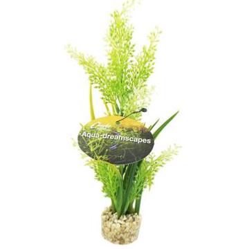 Cheeko Aqua Dreamscapes Aquatic Plant - Tropical Plant In Grass 20cm
