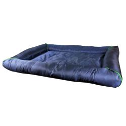 Woof & Purr Waterproof Dog Mattress Bed | Navy & Lime