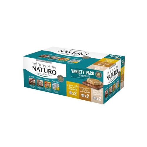 MADRA DONATION - Naturo Wet Dog Food (Adult) Variety Pack 6 X 400g