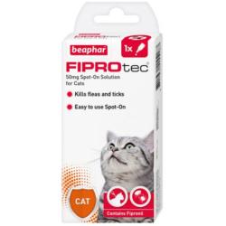 Beaphar Fiprotec | Cat Flea & Tick | Spot On Treatment