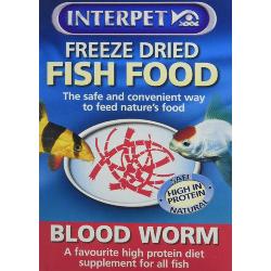 Interpet Freeze Dried Bloodworm 4g