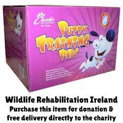 WILDLIFE REHABILITATION IRELAND DONATION - Cheeko Puppy Training Pads